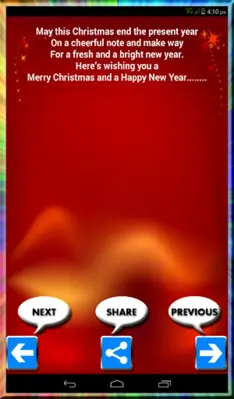 Christmas Greetings android App screenshot 0